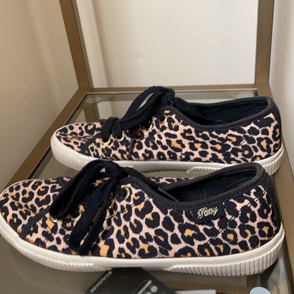Pastry leopard print sneakers canvas punk goth - Picture 2 of 6
